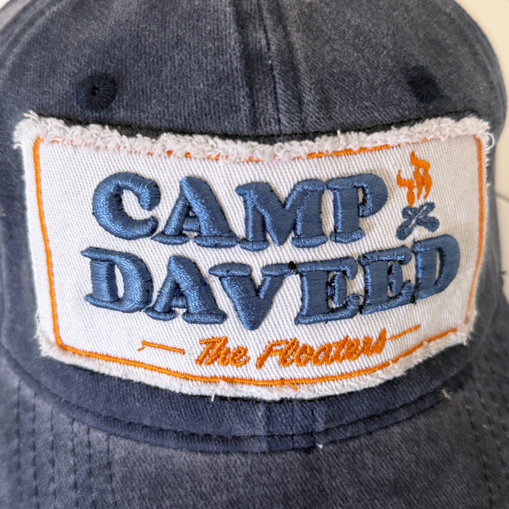 Vintage Camp Daveed Hat (Red, Black, Blue or Khaki)